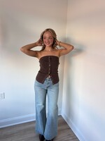 Trudy Ribbed Tube Top