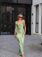Liana Ruffle Detail  Maxi Dress