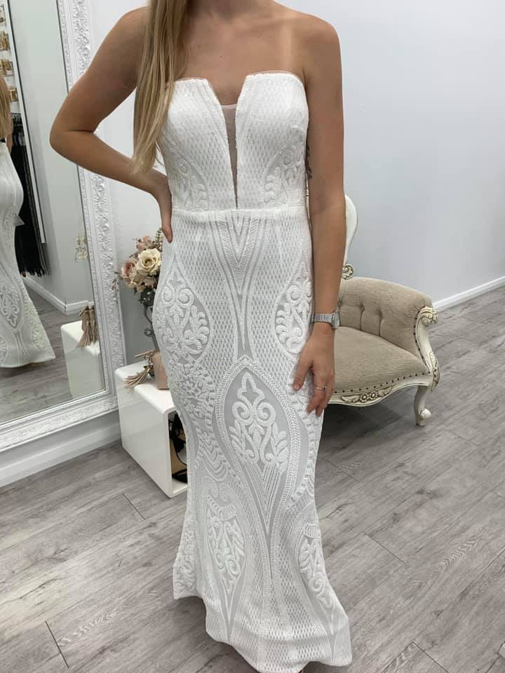 maia formal one shoulder dress
