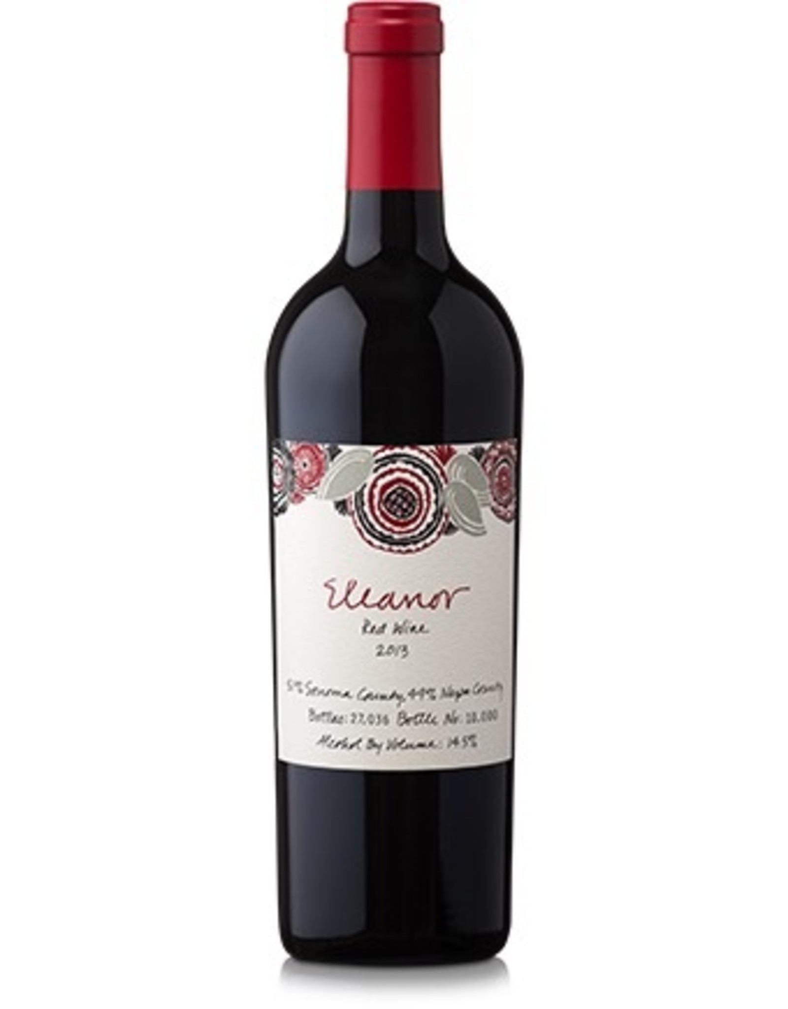 Red Wine 2012, Eleanor by Francis Ford Coppola, Unique Red Blend, Napa & Sonoma, Napa & Sonoma, California, 14.5% Alc, CT 88.2