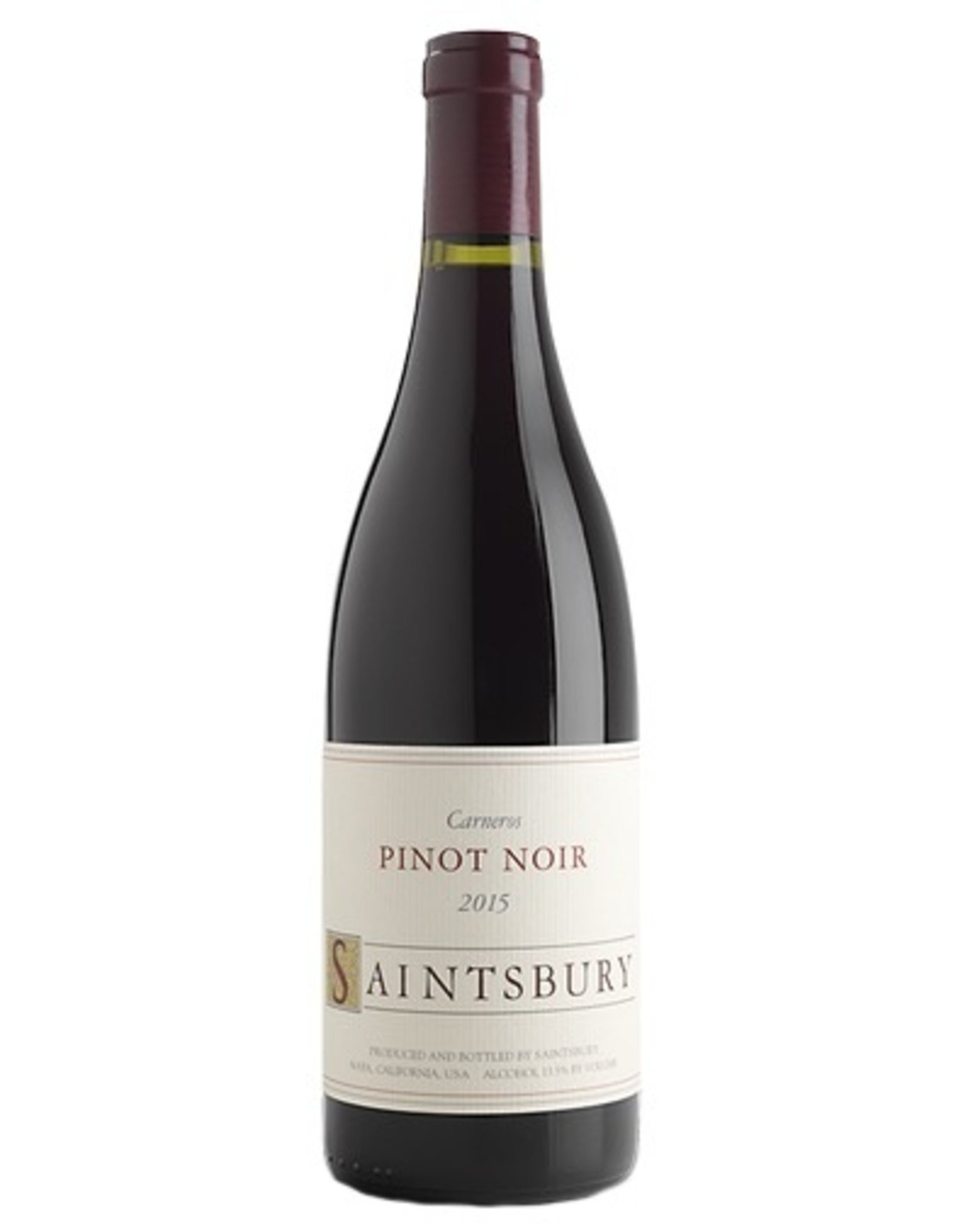 Red Wine 2015, Saintsbury, Carneros Estate, Pinot Noir ...