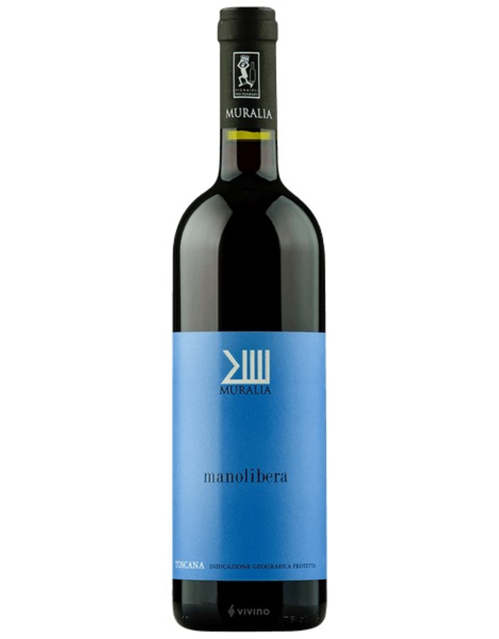 Red Wine 2016, Muralia Manolibera Rosso, Super Tuscan, Toscana IGT, Tuscany, Italy, 14% Alc, CTnr