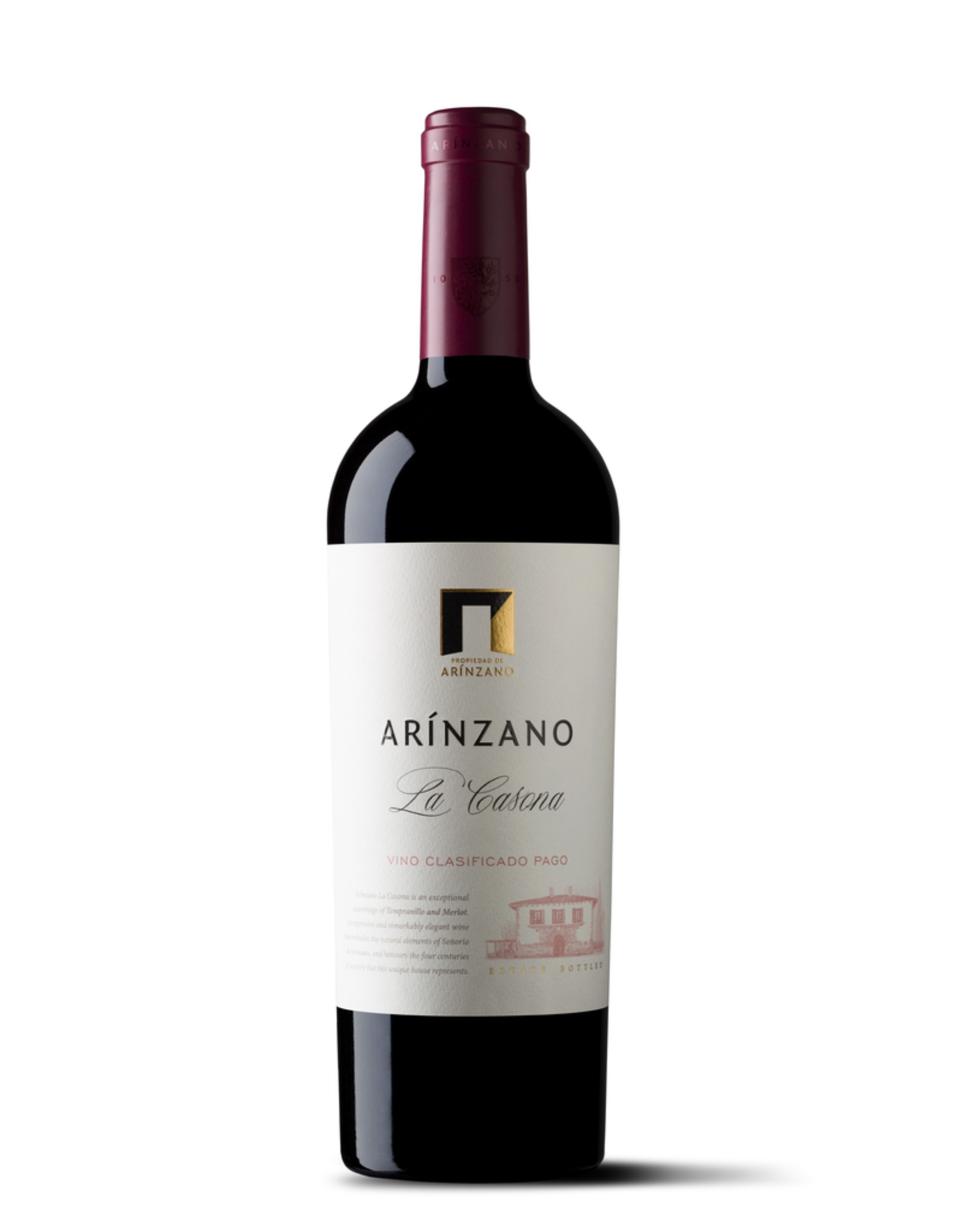 Red Wine 2010, Arinzano La Casona Vin De Pago, Red Tempranillo Blend, Arinzano, Navarra, Spain, 14% Alc, CT, TW92