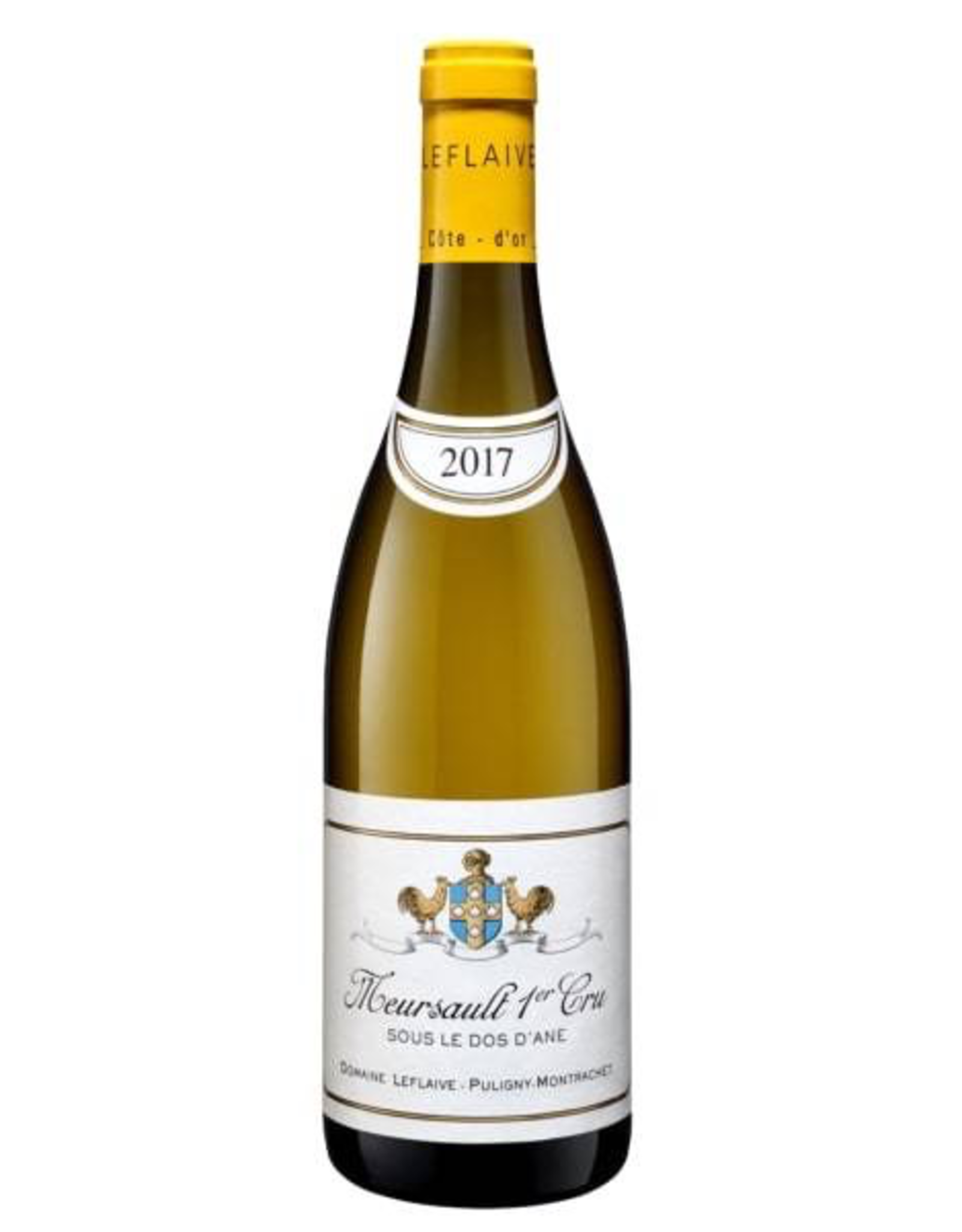 White Wine 2017, Domaine LeFlaive Sous Le Dos D’Ane 1re Cru, Chardonnay, Meursault, Burgundy, France, 13% Alc, CT89