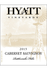 Red Wine 2015, Hyatt Vineyards Rattlesnake Hills, Cabernet Sauvignon, Yakima Valley, Columbia Valley, Washington, 14.2% Alc, CTnr, TW90