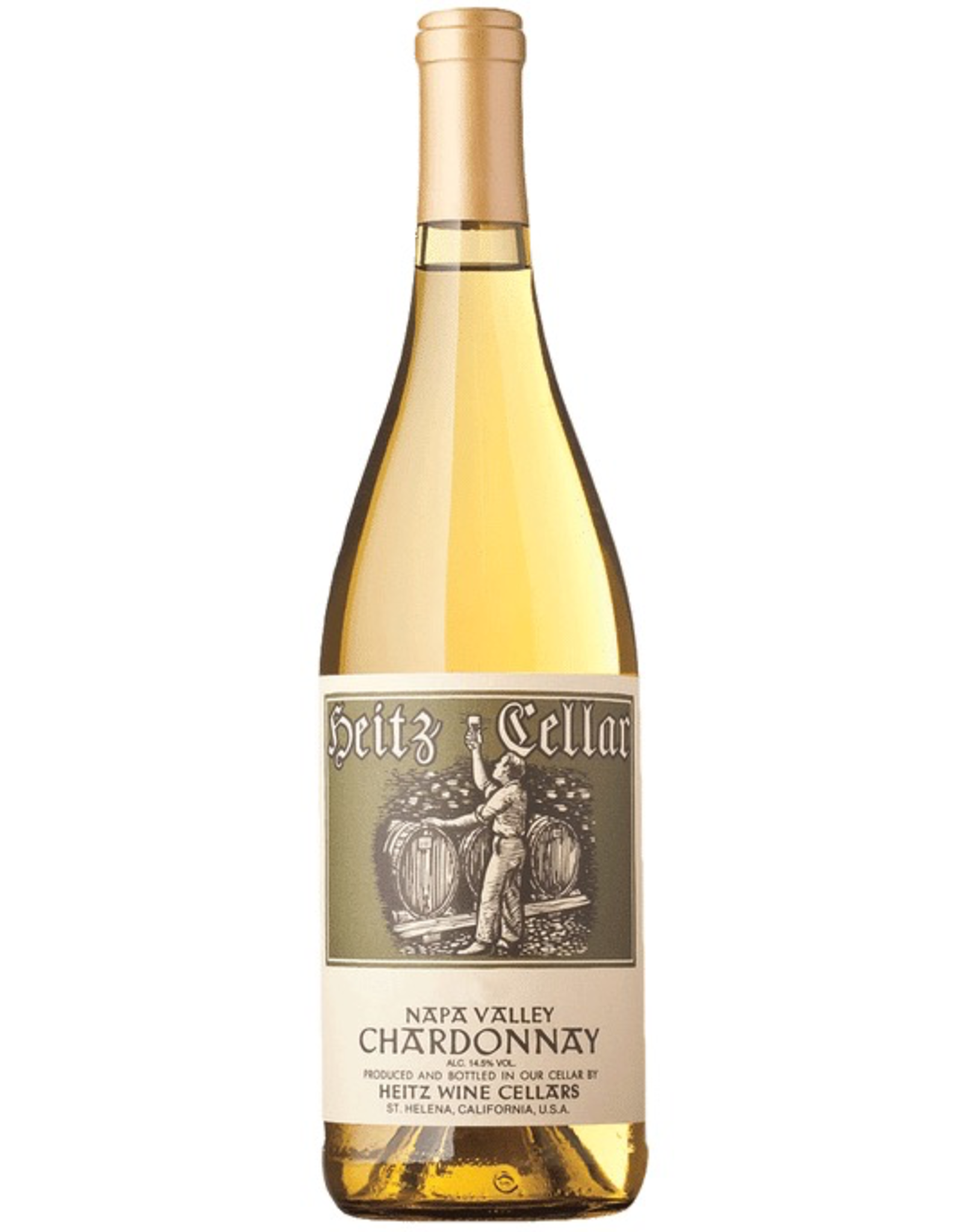 White Wine 2016, Heitz Cellars, Chardonnay Multi AVA, Napa Valley, California, 13.5% Alc, CT88.9