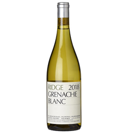 White Wine 2018, Ridge Vinyards, Grenache Blanc
