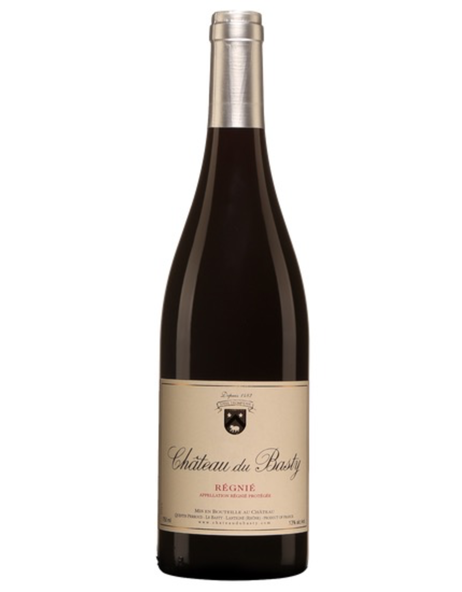 Red Wine 2018, Chateau du Basty Regnie, Gamay, Beaujolais, Burgundy, France, 14.2% Alc, CTnr