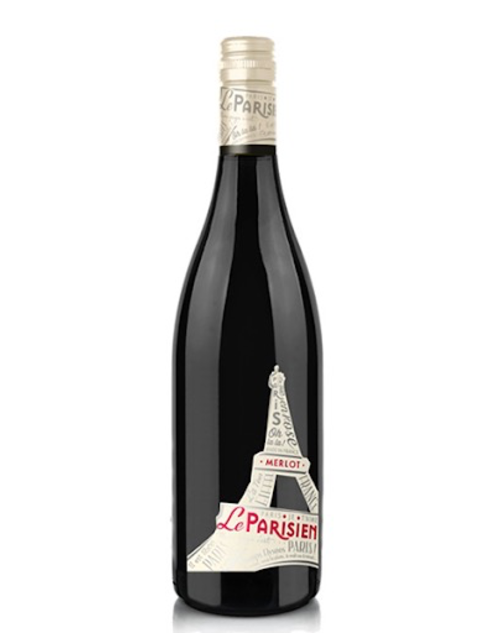 Red Wine 2016, Le Parisien, Merlot, Pays D’OC, Languedoc Roussillon, Sud De France, 13% Alc, CTnr