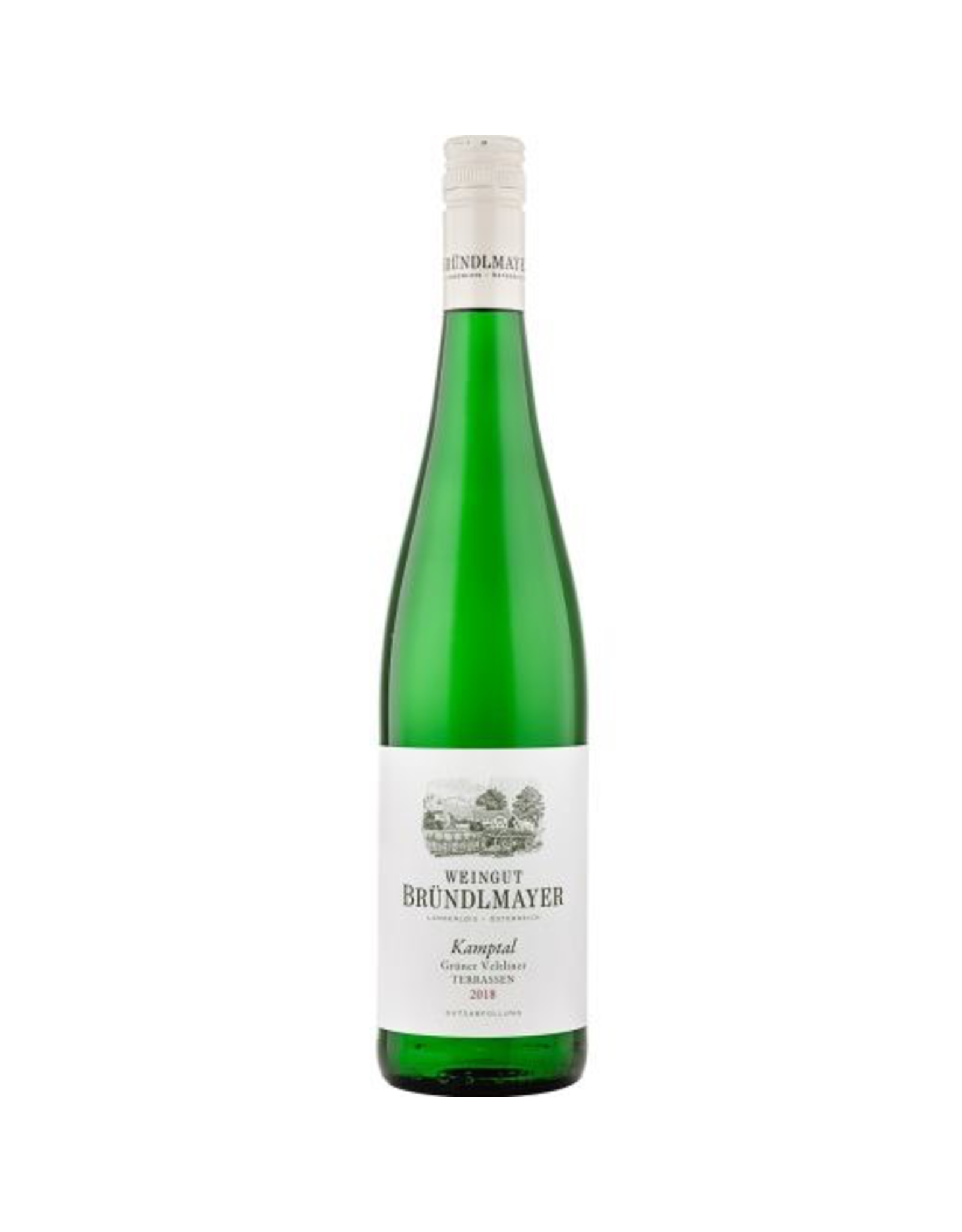 White Wine 2018, Weingut Willi Brundlmayer Terrassen, Gruner Veltliner, Kamptal, Niederosterreich, Austria, 12% Alc, CTnr, TW91