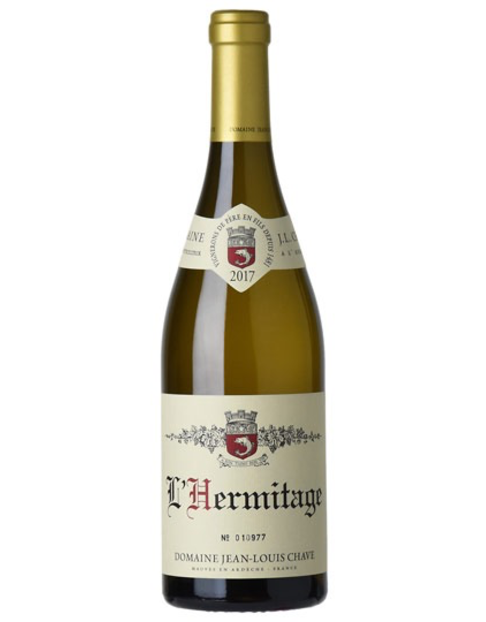 White Wine 2017, Domaine Jean-Louis Chave L’Hermitage Blanc, WHITE Rhone Blend, Cotes du Rhone, Southern Rhone, France, 14.5% Alc, CTnr RP98 JS98