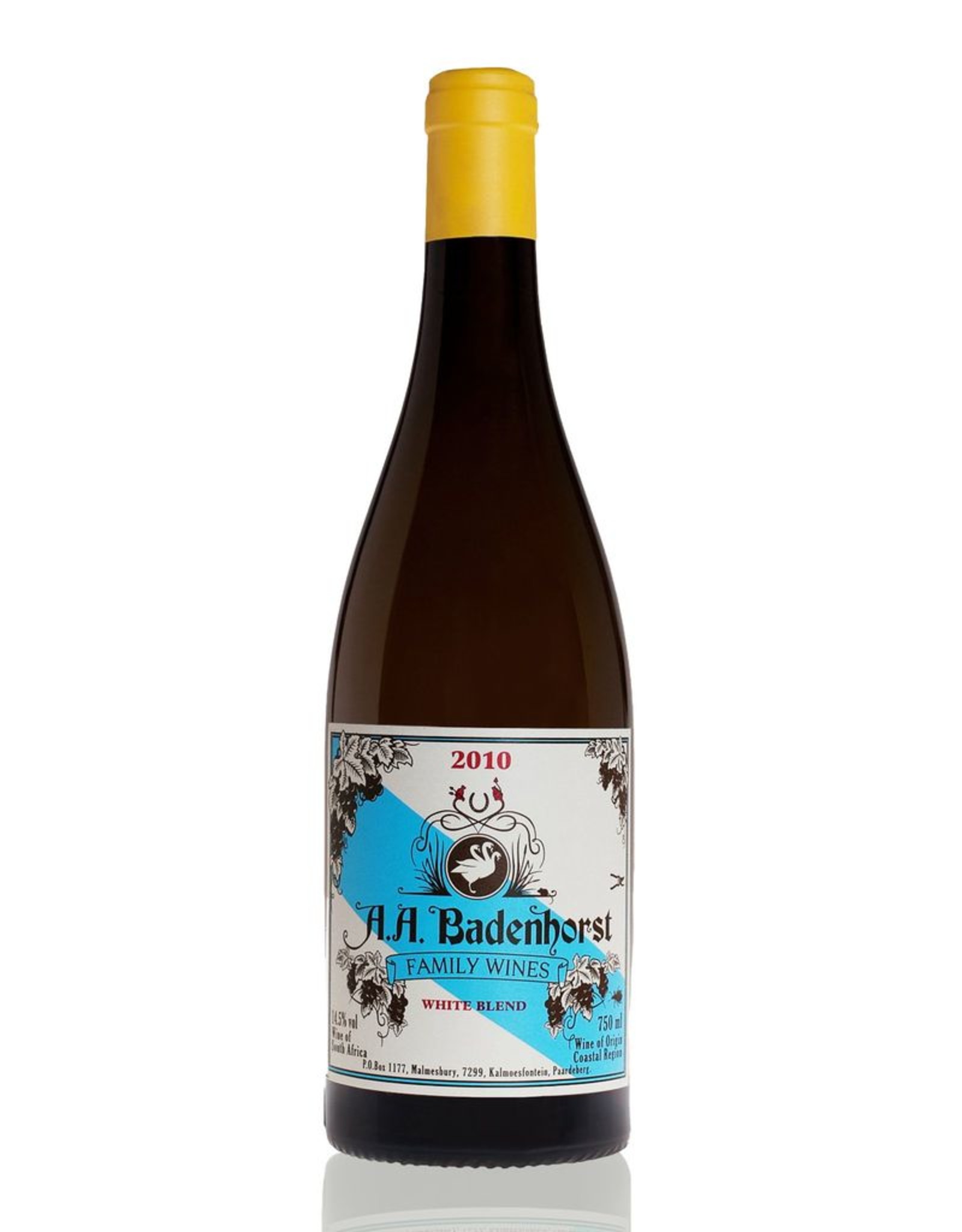 White Wine 2010, A.A. Badenhorst Family Wines, White Blend, Swartland, Central Region, South Africa, 14.5% Alc, CT90