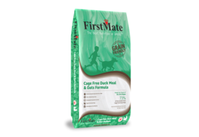 FirstMate Grain Friendly Cage Free Duck & Oats Dog 25 lb