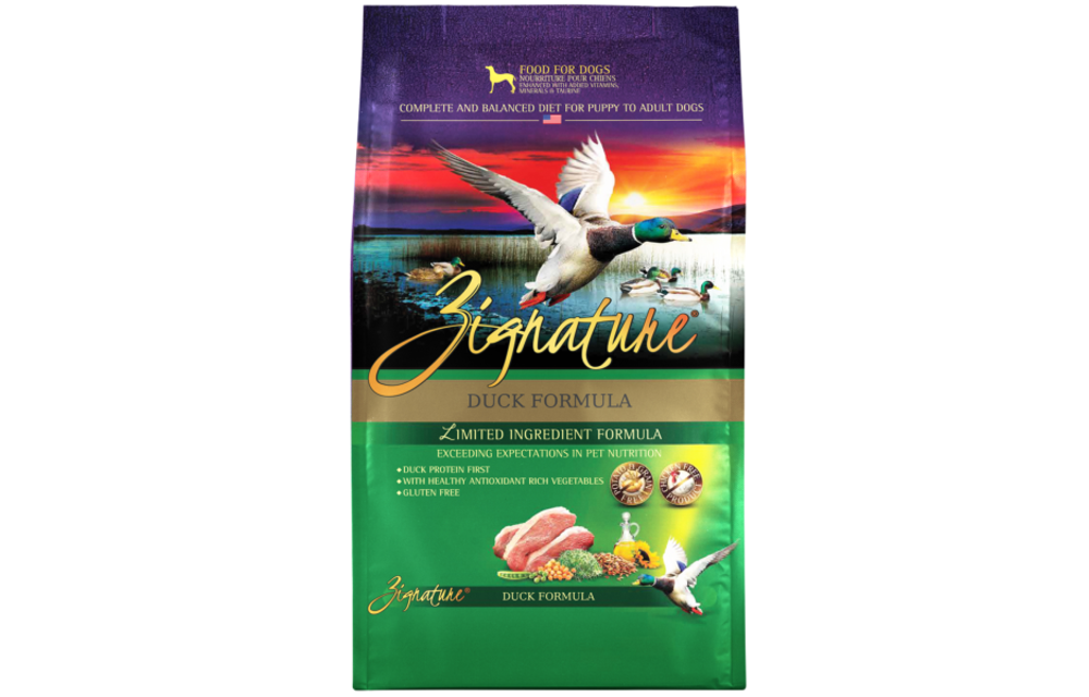 Zignature LID GF Duck Dog 25 lb