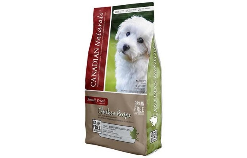 Canadian Naturals GF Chicken Small Bites Dog 12 lb