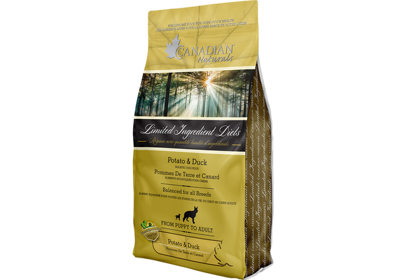 Canadian Naturals GF LID Duck & Potato Dog 25 lb