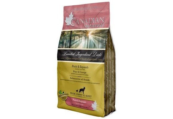 Canadian Naturals GF LID Pork & Butternut Squash Dog 25 lb