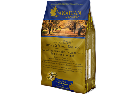Canadian Naturals Turkey & Salmon Large Breed Dog 30 lb