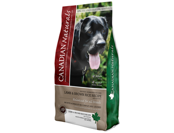 Canadian Naturals Lamb & Brown Rice Dog 25 lb