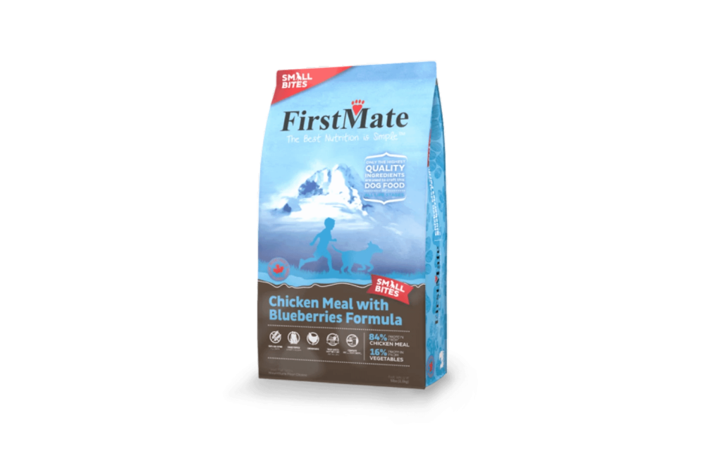 FirstMate GF LID Chicken & Blueberries Small Bites Dog 14.5 lb