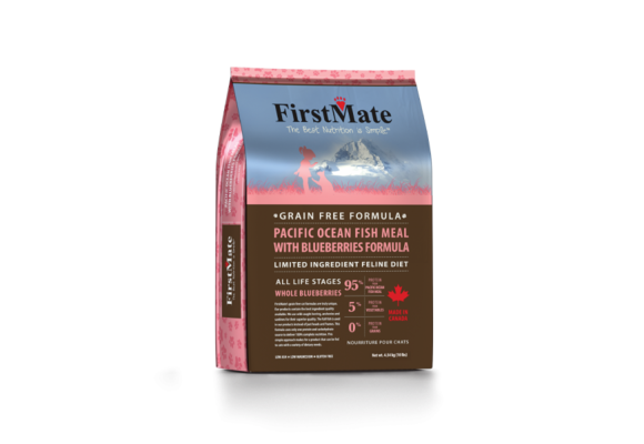 FirstMate GF LID Ocean Fish & Blueberry Cat 10 lb