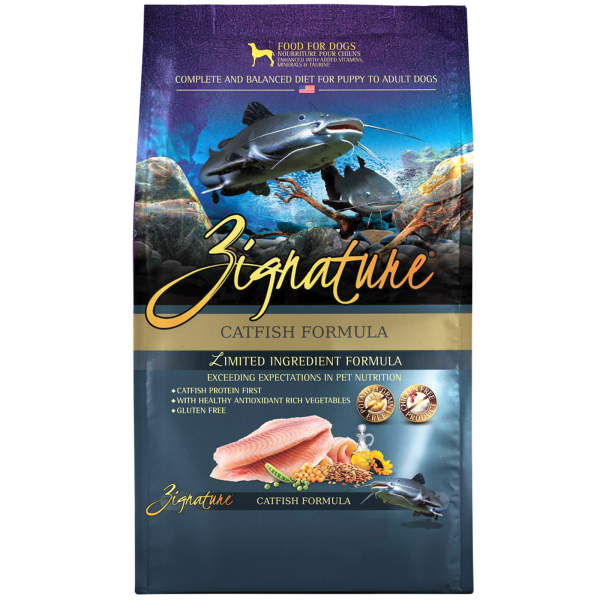 Zignature GF LID Catfish Dog 25 lb