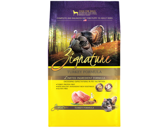 Zignature LID GF Turkey Dog 25 lb