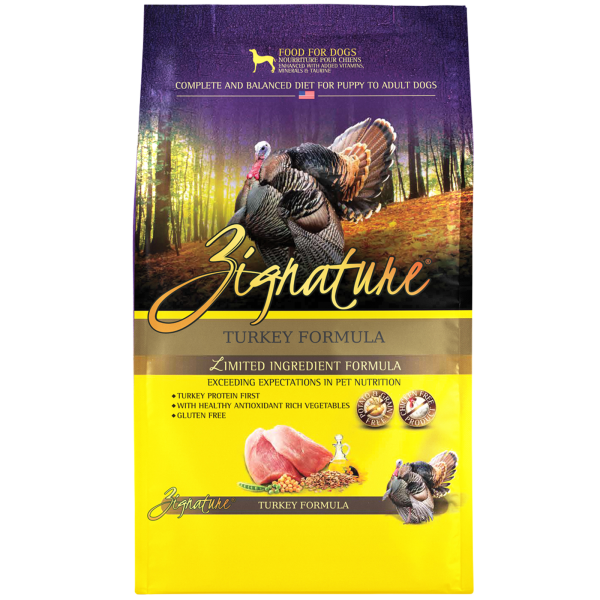 Zignature LID GF Turkey Dog 25 lb