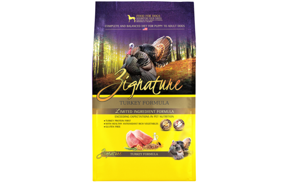 Zignature LID GF Turkey Dog 13.5 lb