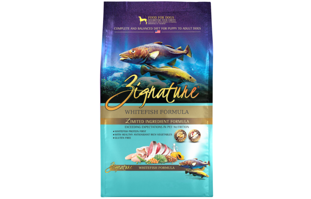 Zignature LID Whitefish Dog 25 lb