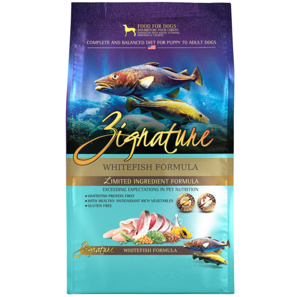 Zignature LID Whitefish Dog 12.5 lb