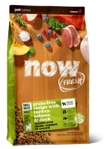 Now Fresh GF Turkey/Salmon & Duck Sml Breed Adult Dog 12 lbs