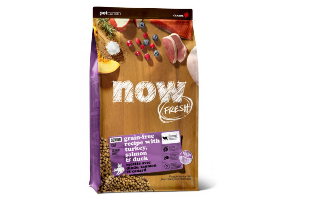 NOW Fresh GF Turkey/Salmon & Duck Senior Cat 3 lb