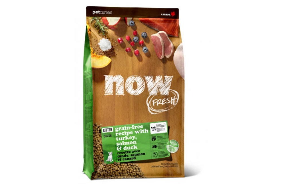 NOW Fresh GF Turkey/Salmon & Duck Kitten 8 lb