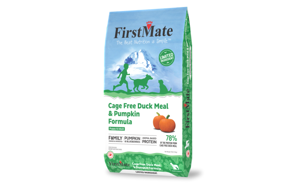 FirstMate GF LID Duck & Pumpkin Dog 5 lb
