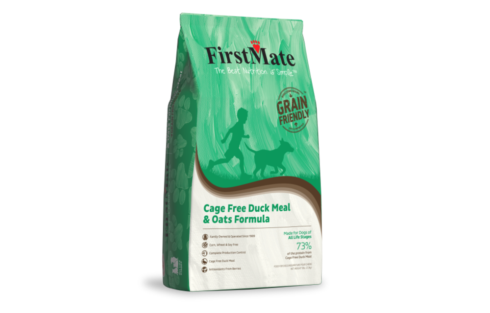 First Mate Dog Grain Friendly Duck & Oats 5 lb