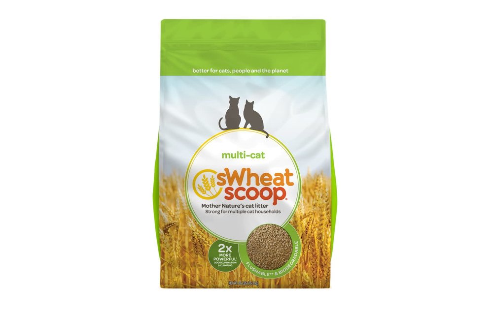 sWheat Scoop Multi Clumping & Flushable Litter 36 lb