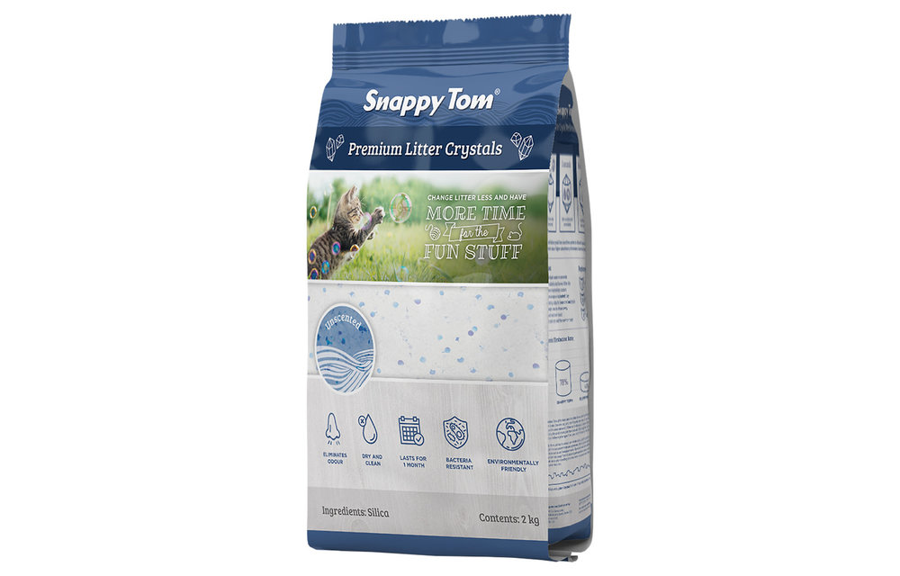 Snappy Tom Litter Crystal Natural Scent 2 kg