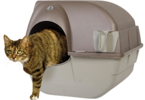 Omega Paw Roll' N Clean Self Cleaning Litter Box 20"x17.5"x16"
