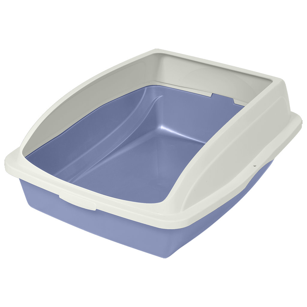Van Ness Litter Pan w/Rim Large 19"x15"x4"