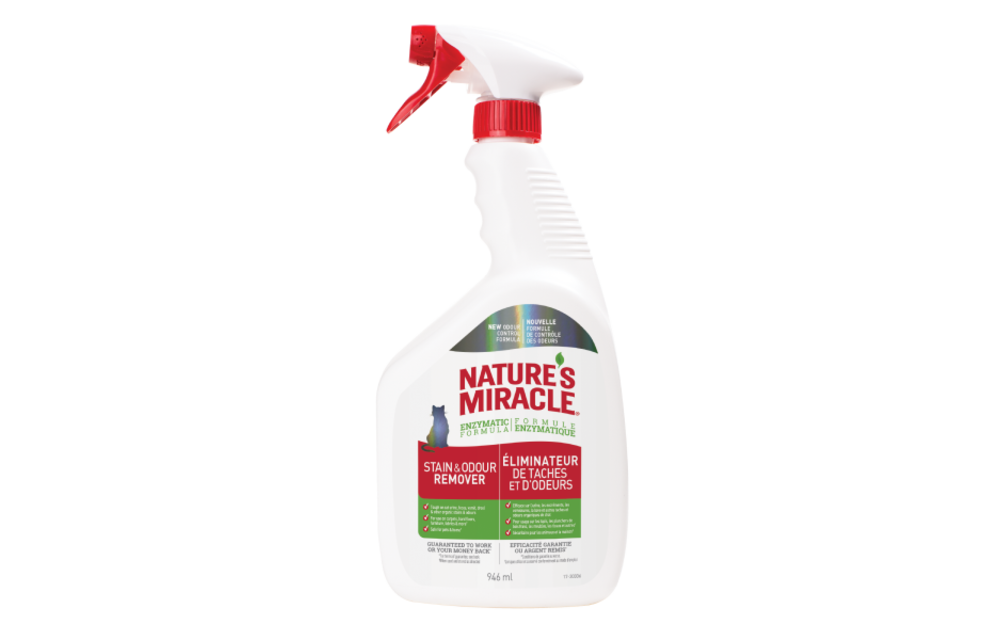 Nature's Miracle Cat Stain & Odor Remover Spray 946 ml