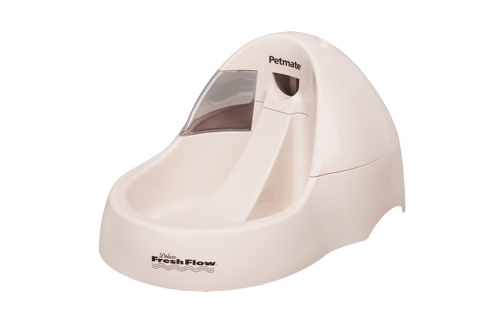 Petmate Fresh Flow Deluxe Water Fountain White Large