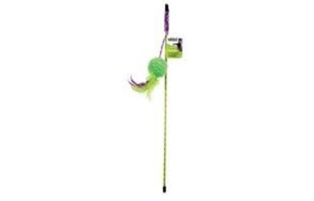 OurPets Interactive Ball Wand Cat Toy