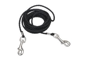 Poly Cat Tie Out Black 15'x1/8"