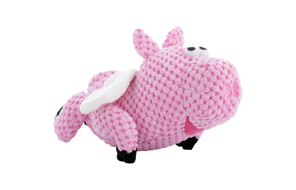 GoDog Checkers Flying Pig Small 9"