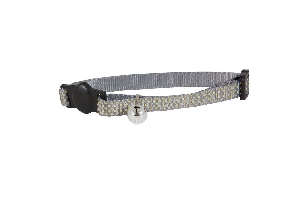 Petmate Reflective Collar Dots Cat 8-12x3/8