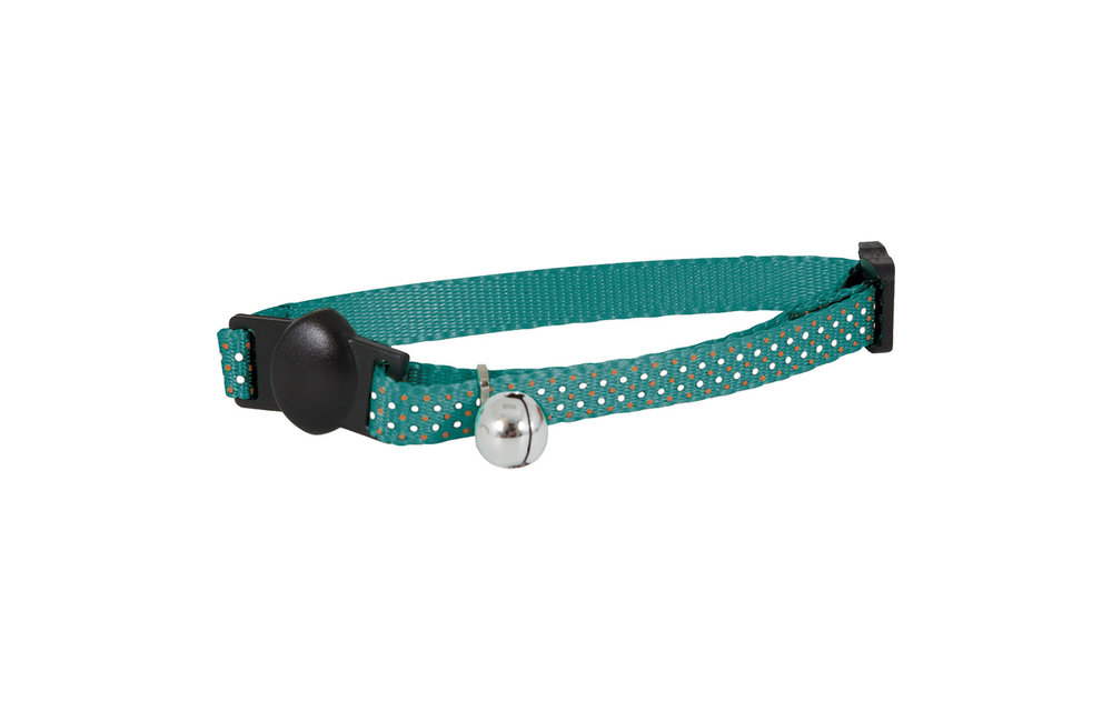 Petmate Reflective Collar Dots Cat 8-12x3/8