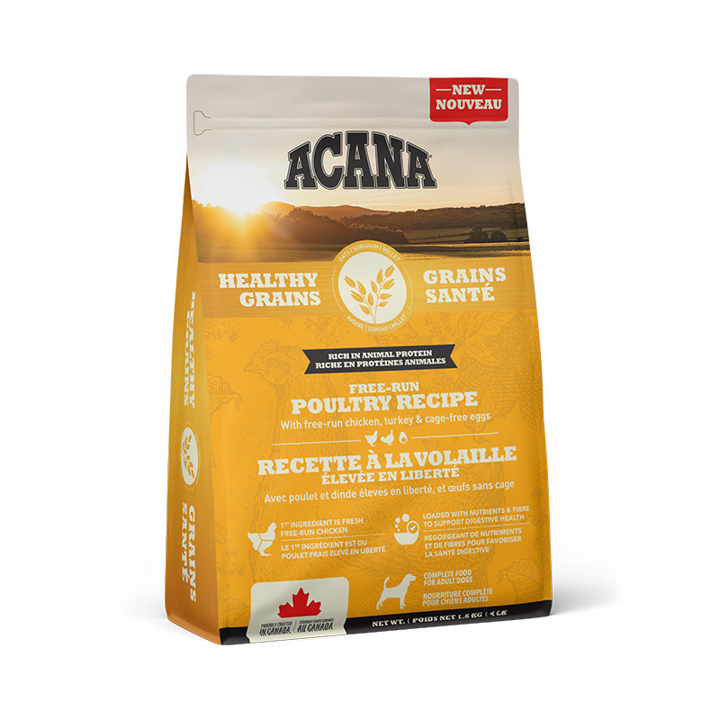 ACANA Healthy Grains Free-Run Poultry Dog 1.8 kg