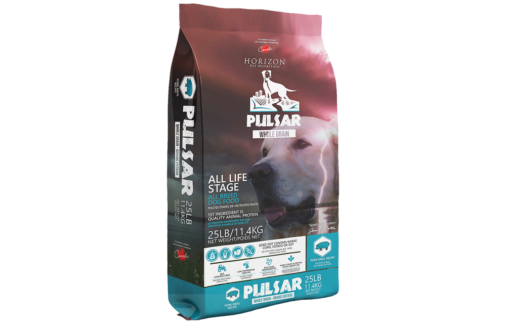 Pulsar Whole Grain Pork Dog 11.4 kg