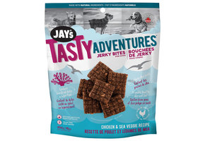 Jay's Adventures Chicken Jerky & Veggie Dog 454 g